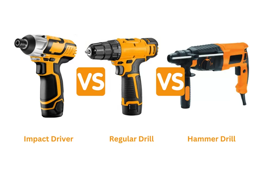 Perceuse ou impact perceuse ou perceur de marteau? Votre guide ultime!