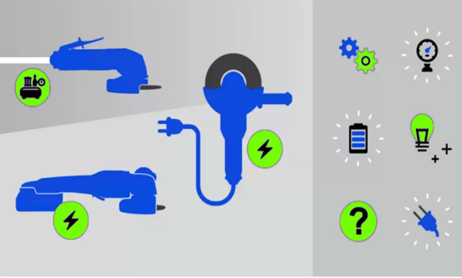 Quel outil vous convient? Pneumatique ou électrique?