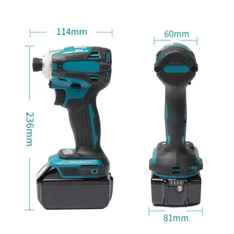 21V 180N.M Conducteur d'impact sans fil P10606